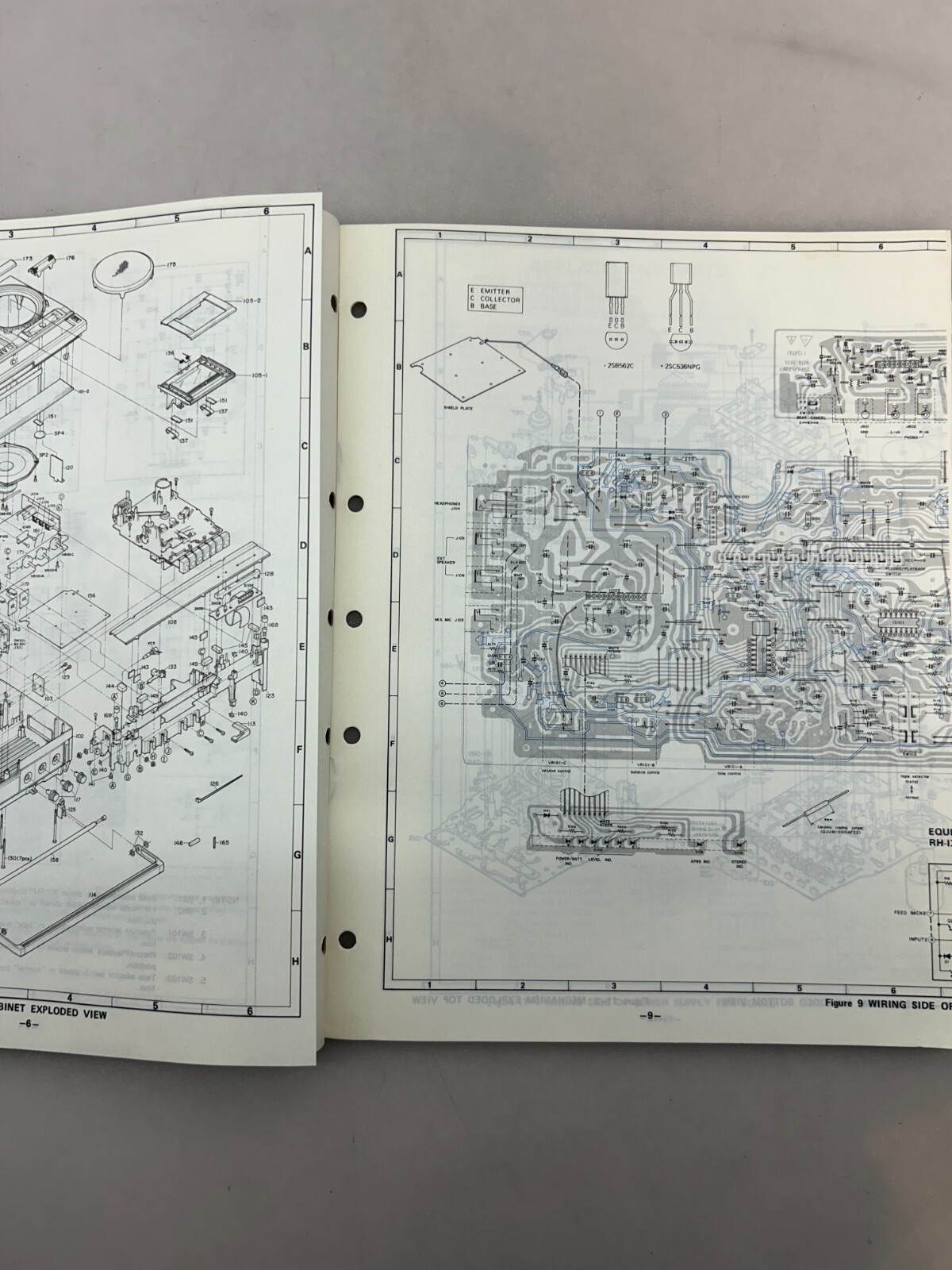 Sharp GF-6363 Original Service Manual Free Shipping