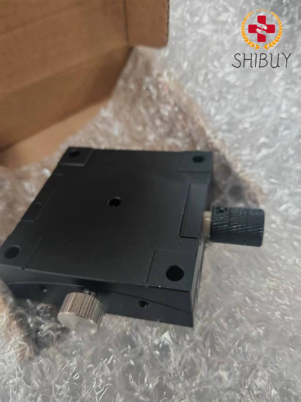 X-Axis Angle Tilt Stage GFG60×60 Adjustment Sliding Table for Leveling Alignment