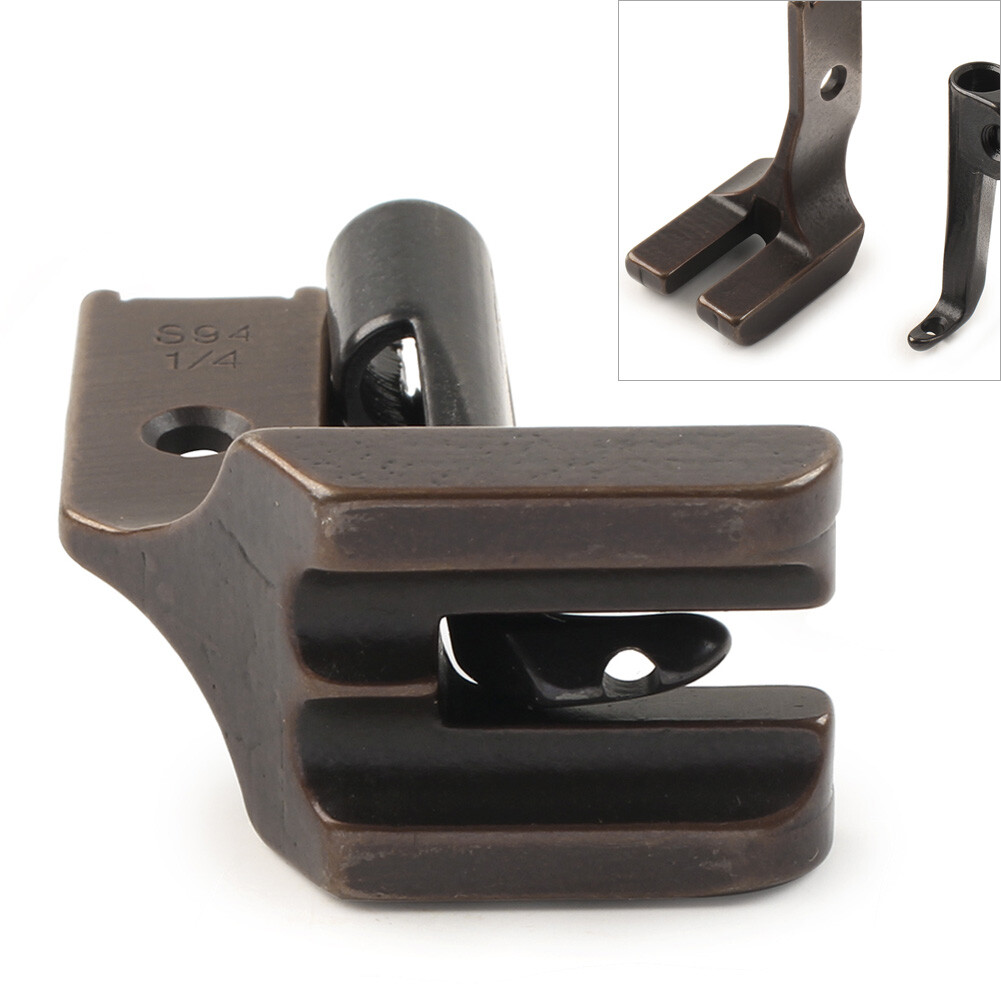 Double Piping Foot #S94+S93 For Juki For Consew For Seiko For Mitsubishi