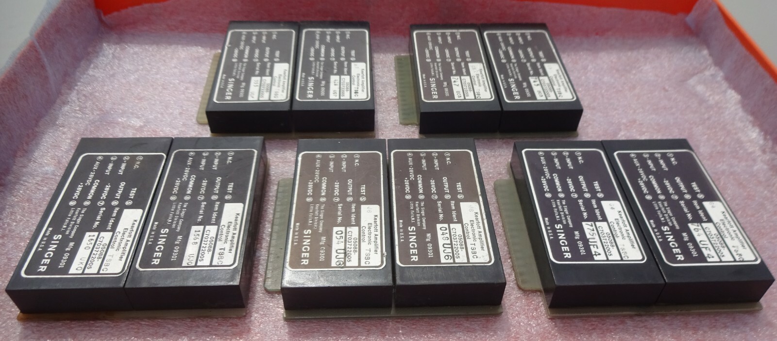 Kearfott-Singer Amplifier Electronic Control C703722005