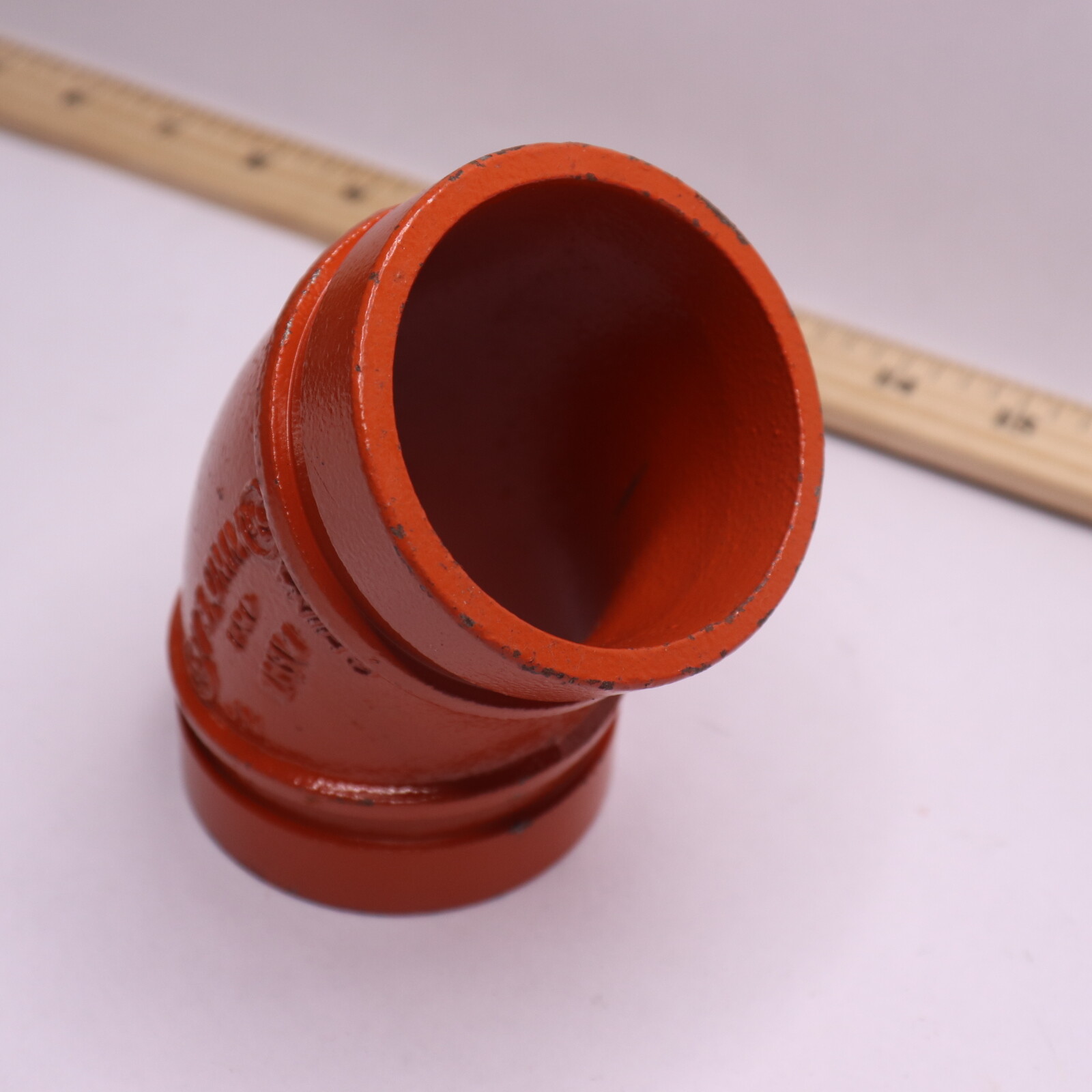 45Â° Elbow Grooved Ductile Iron 1000psi 2-1/2"