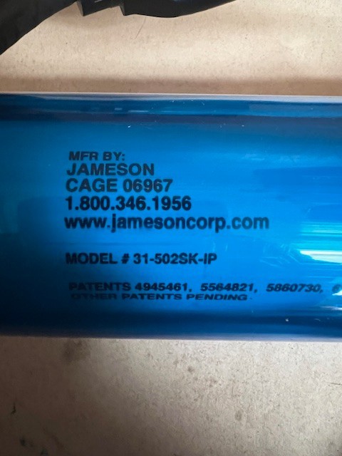 U.S. G.I. Fluorescent Light Kit, Unused Condition. Includes 2 Lights.