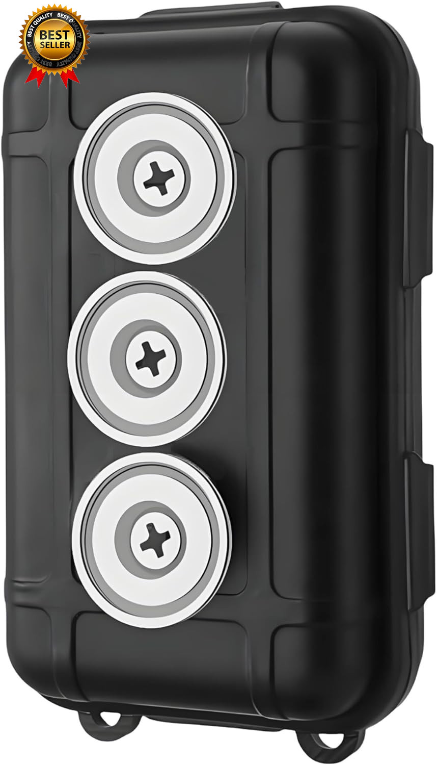 Magnetic Key Holder for Car, Hide a Key outside Magnetic Key Box, Waterproof Sec