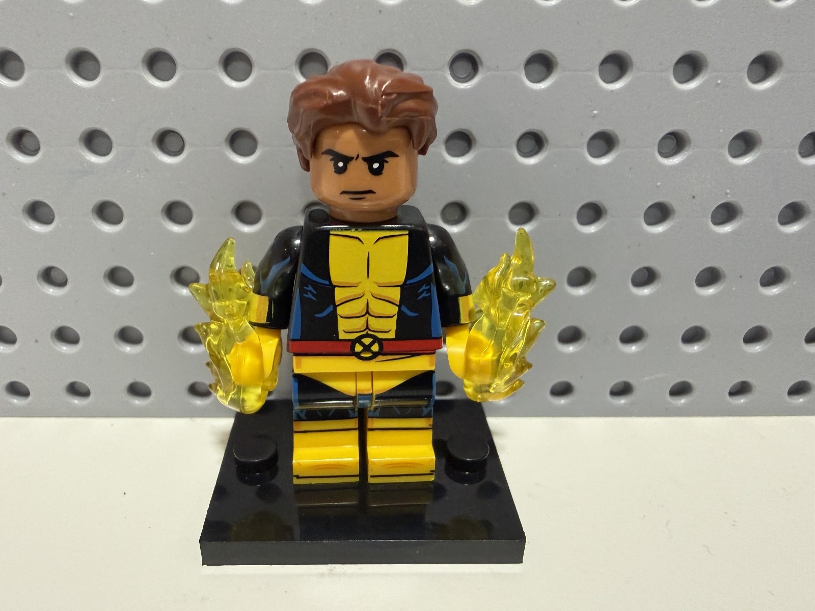 LEGO Marvel X-Men Sunspot Custom Minifigure