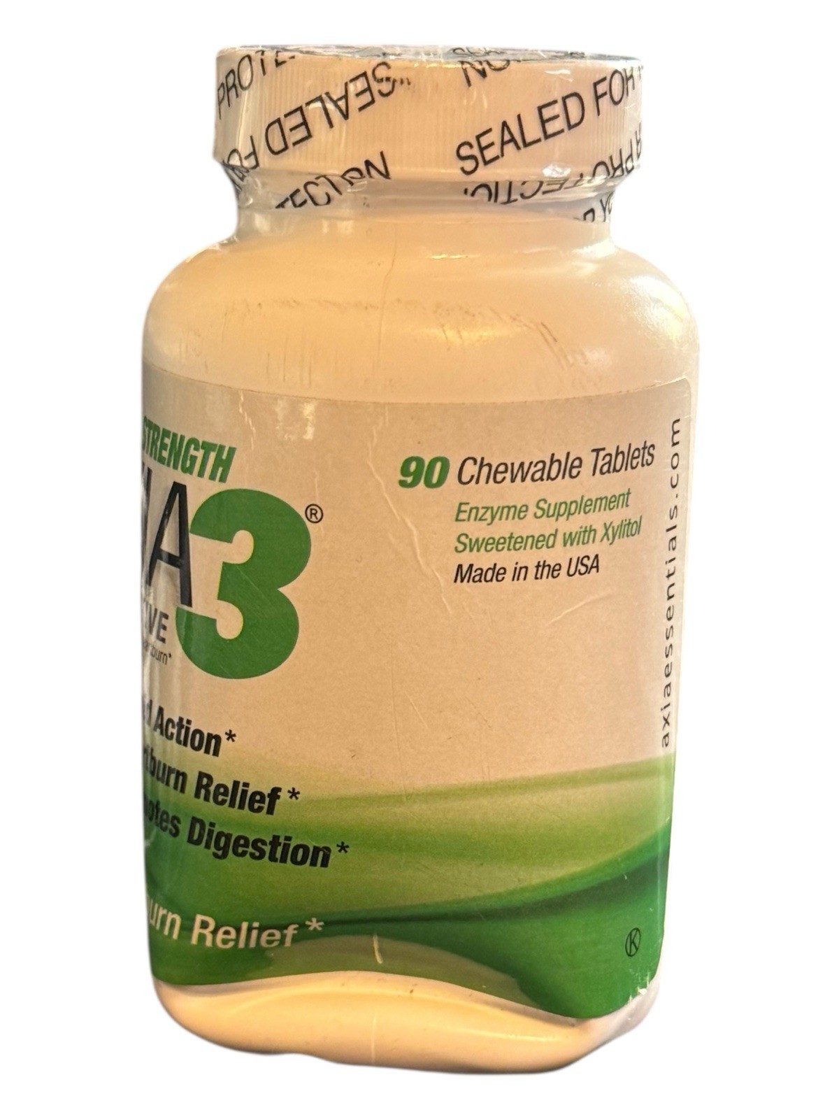 AXIA3 Prodigestive (Dented Bottle) 90 Chewable Tablets - Ex: 4/26
