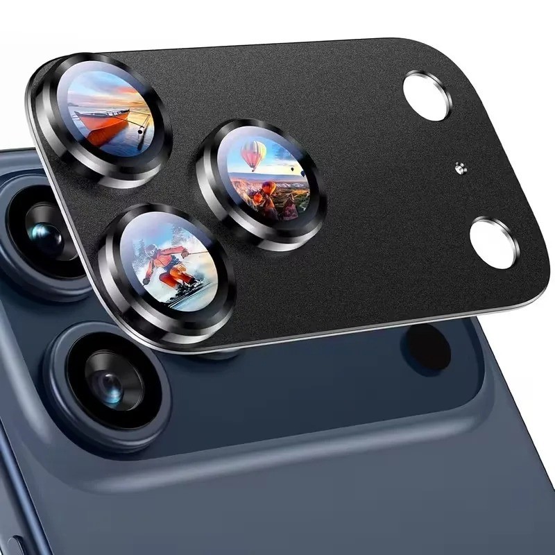 For iPhone 17 Pro Max Air 17 Pro 17 Full Cover Metal Camera Glass Lens Protector