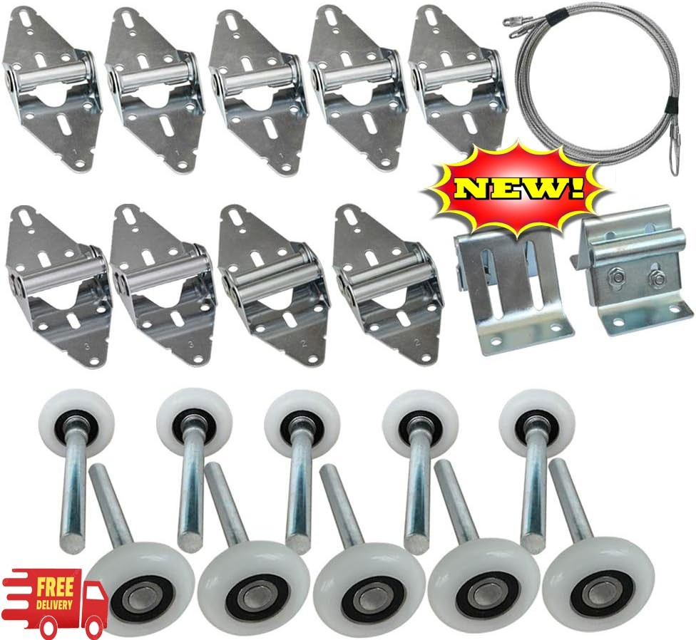 Rodillo/Bisagra/Soporte superior/Cable de acero para puerta de garaje (para puer