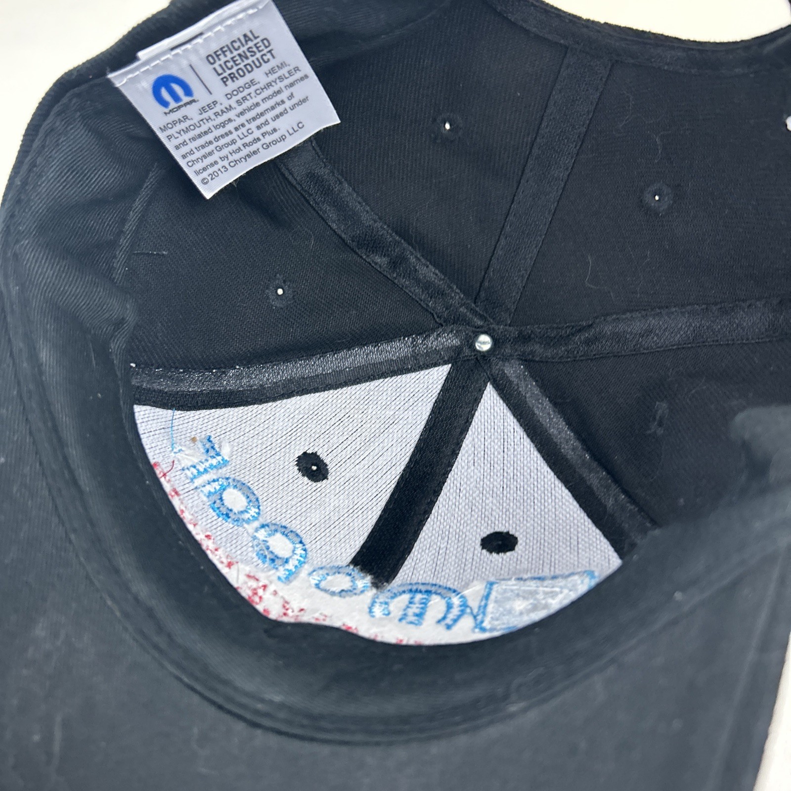 Mopar M Performance Omega Logo Black Hat Cap - Shipped in a Box