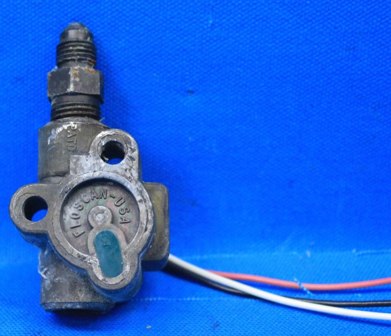 Used 1970 Cessna 337F Floscan Fuel Flow Transducer p/n 201 (24651)