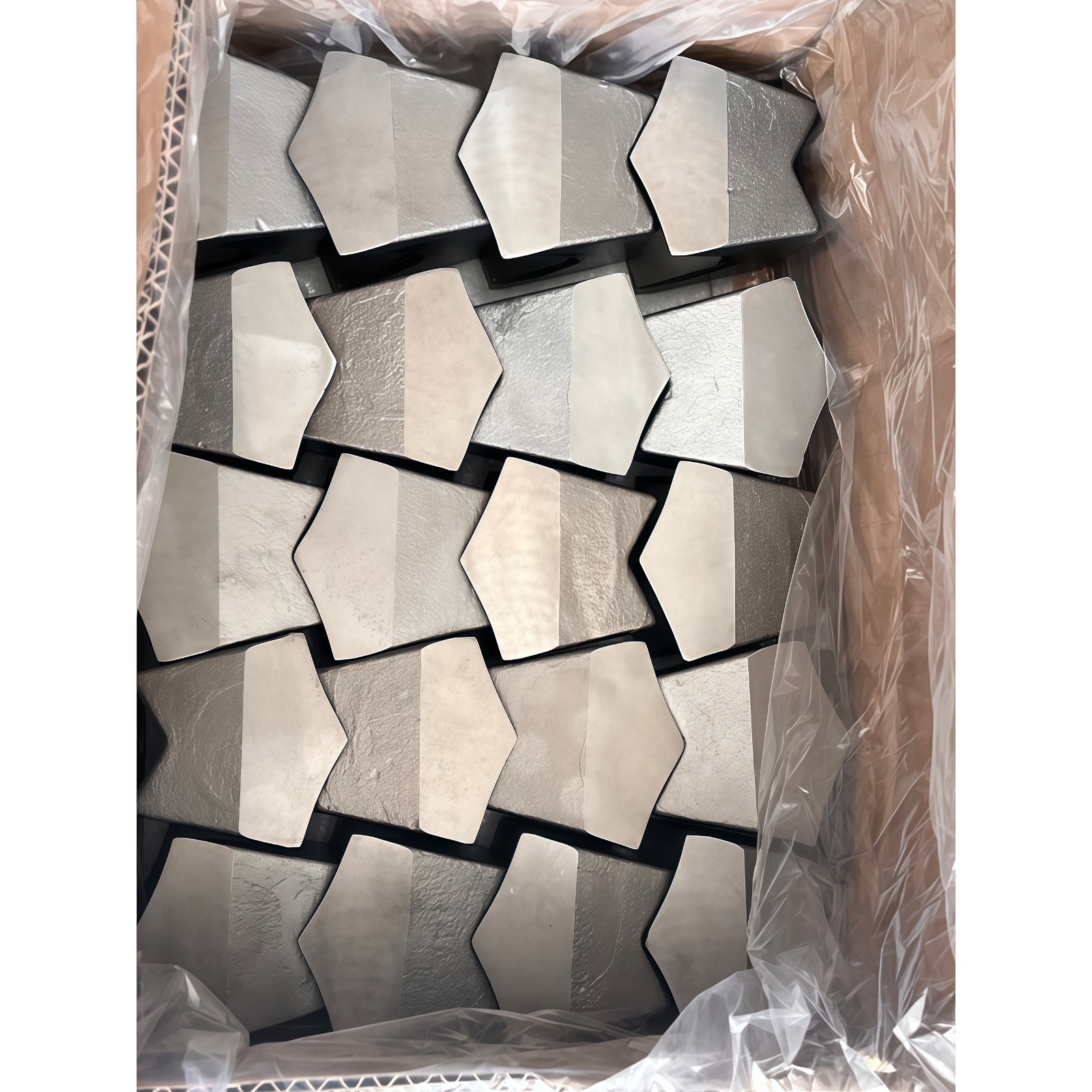 Brand new 20Pcs Reversible Knife Teeth for Fecon FMX28/FMX36/FMX50/VMX