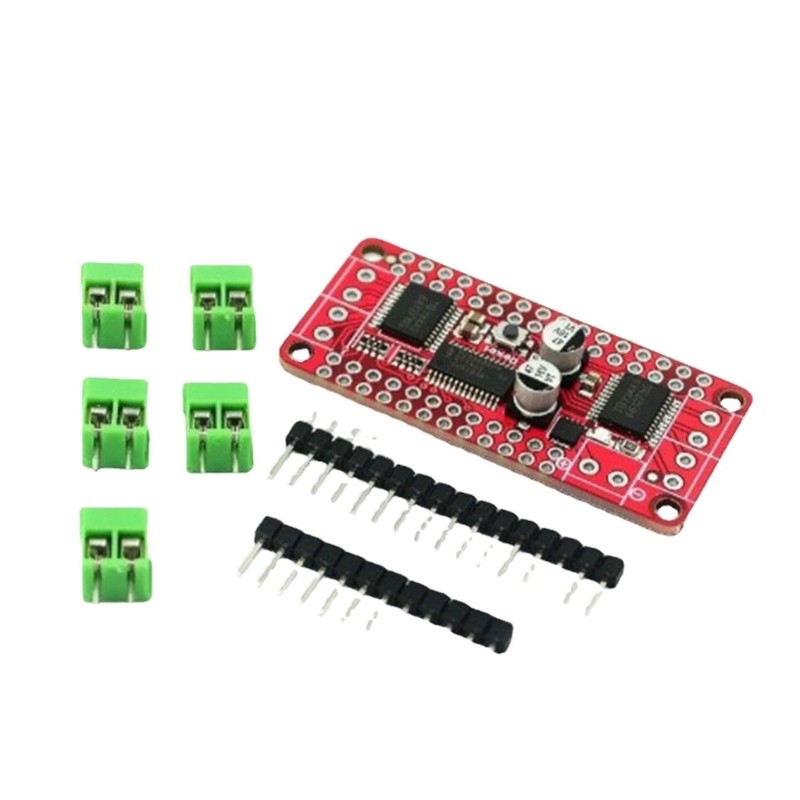 Efficient Double Motors Driver Board Utilizing TB6612 and PCA9685 Chip for DIY
