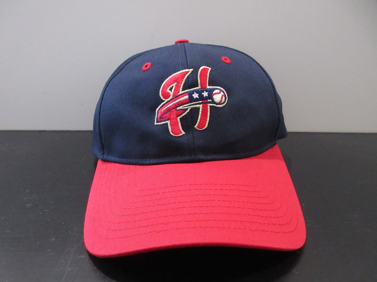 Harrisburg Senators Hat Cap Snap Back Blue Red MLB Baseball Minor League Mens
