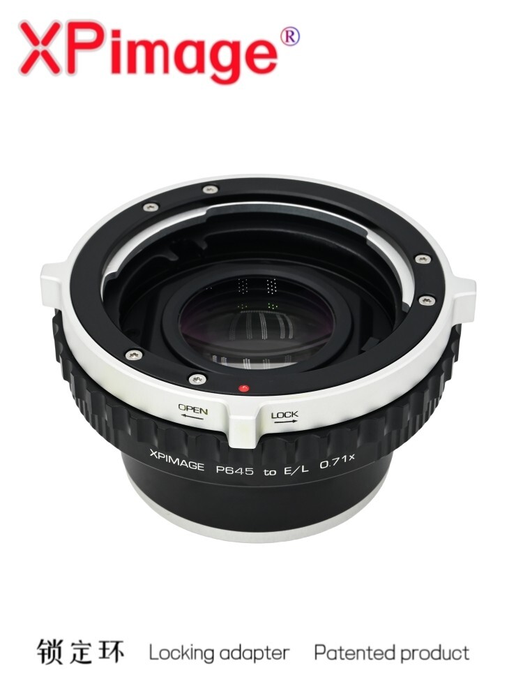 XPimage 0.71x Focal Reducer Adapter for Pentax 645 P645 Lens to Sony E A7 Camera