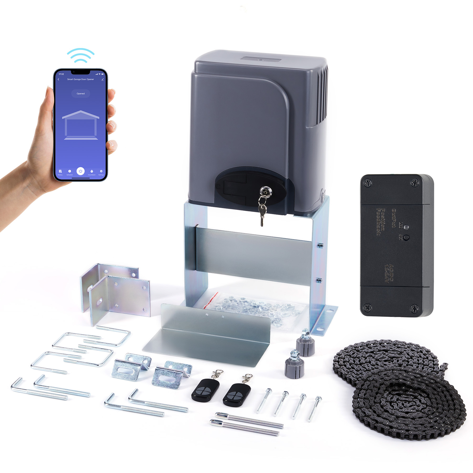 Smart WiFi APP & Bluetooth Gate Opener Controller for Tuya Smart Life