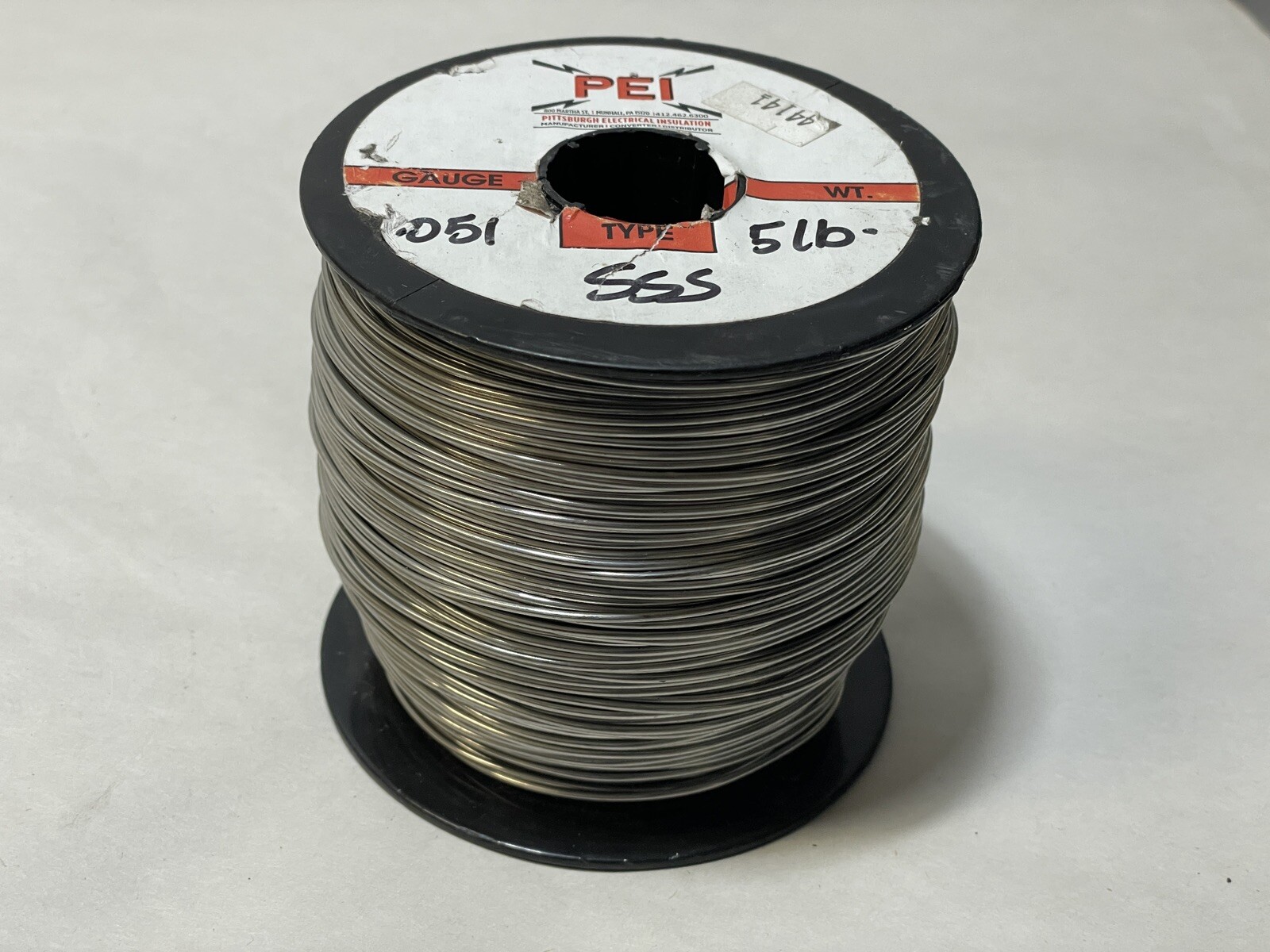 PEI Pittsburgh Electrical Stainless Steel Wire .051 (5 Lbs)