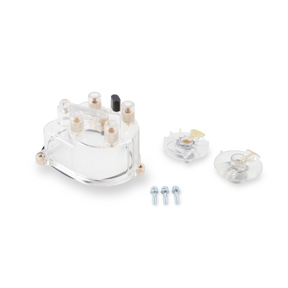 Accel Distributor Cap and Rotor Kit 11069; Translucent Cap for 1990-2000 Honda