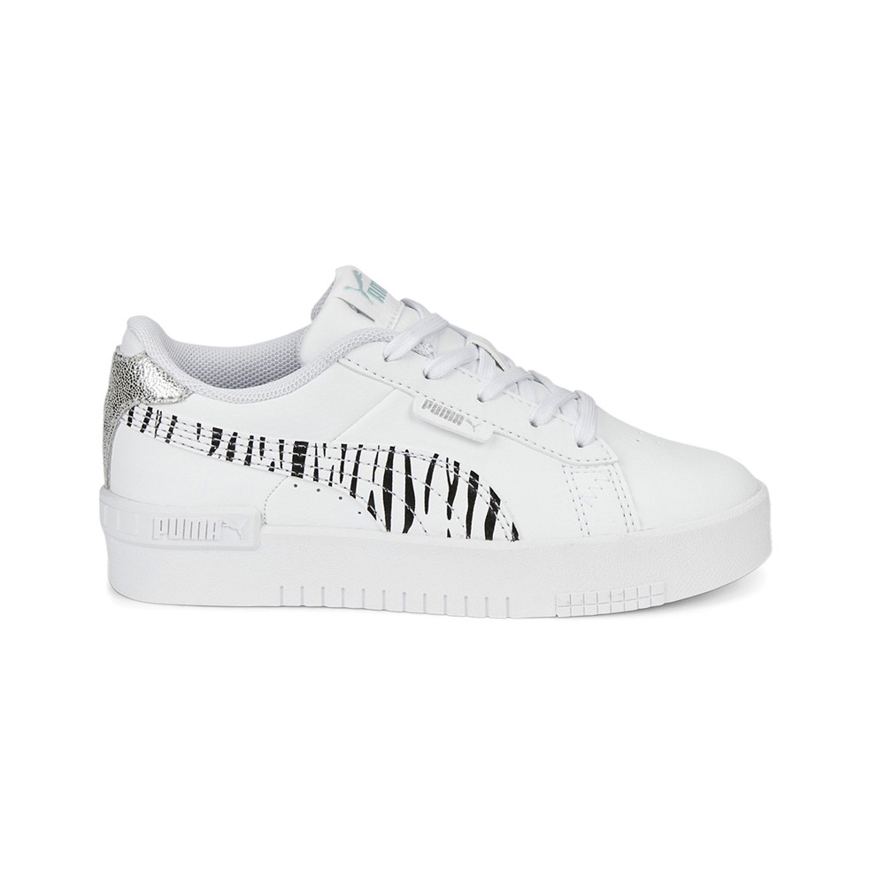 PUMA Jada Roar Lace Up  Toddler Girls Black, White Sneakers Casual Shoes 386192-