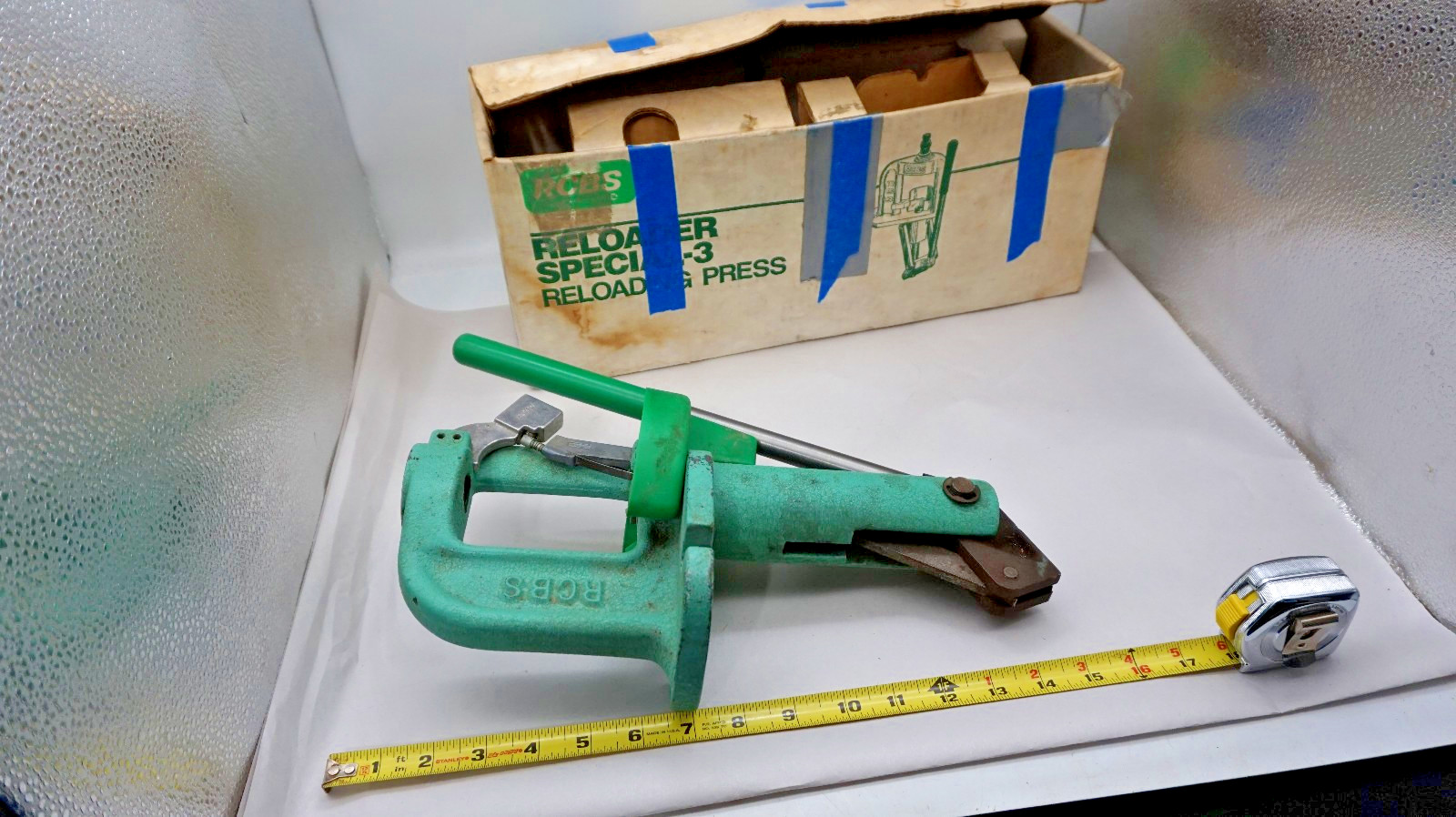 RCBS JR3 Reloading Press free ship USA only in working order