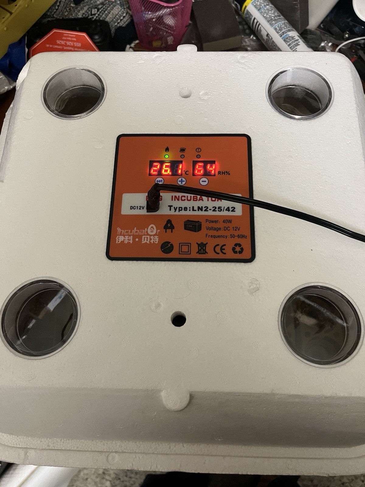 Incubator Genesis ,with Egg Tuner ,egg Hatching Automatic