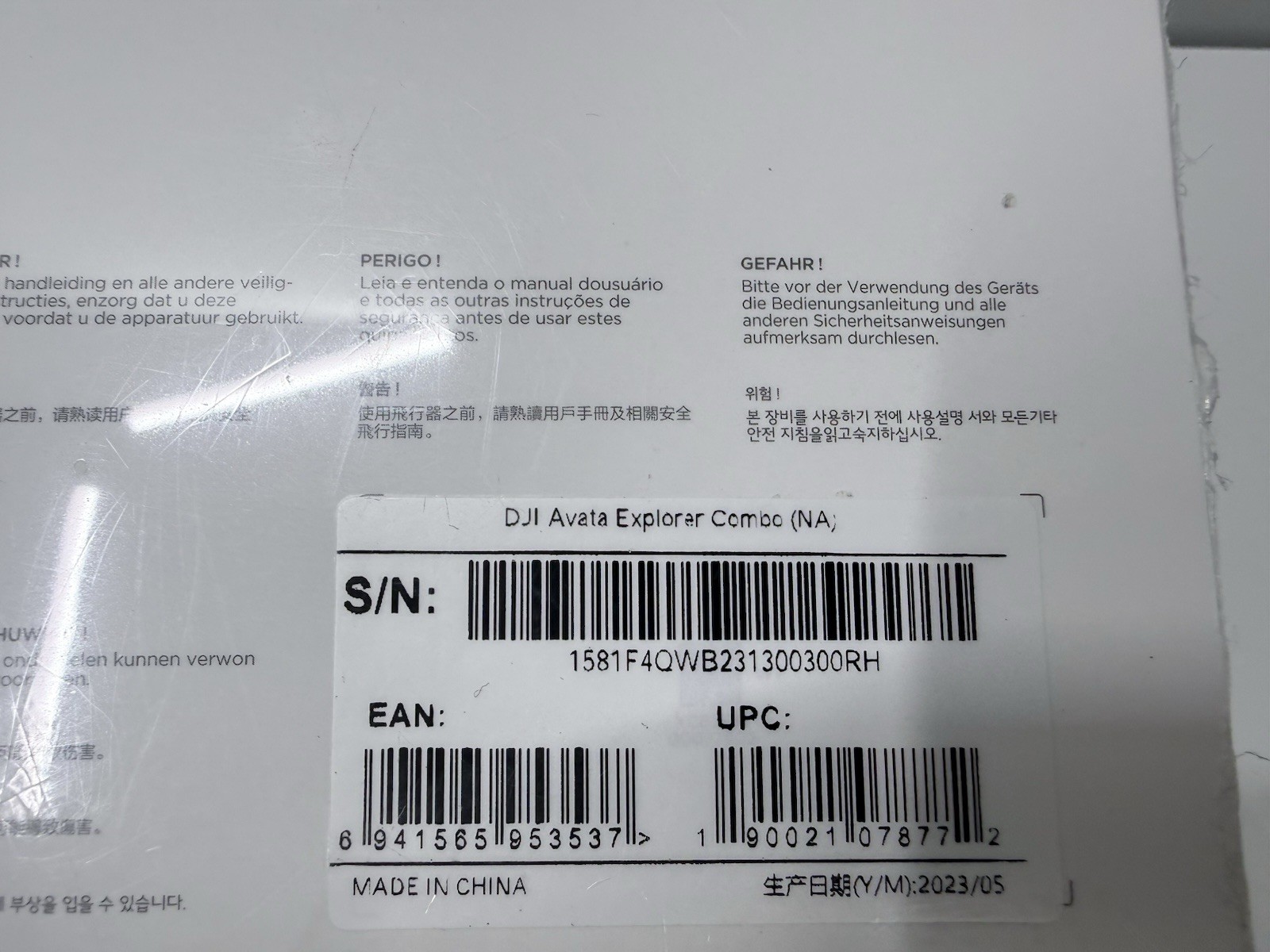 DJI Avata Explorer Combo - Sealed