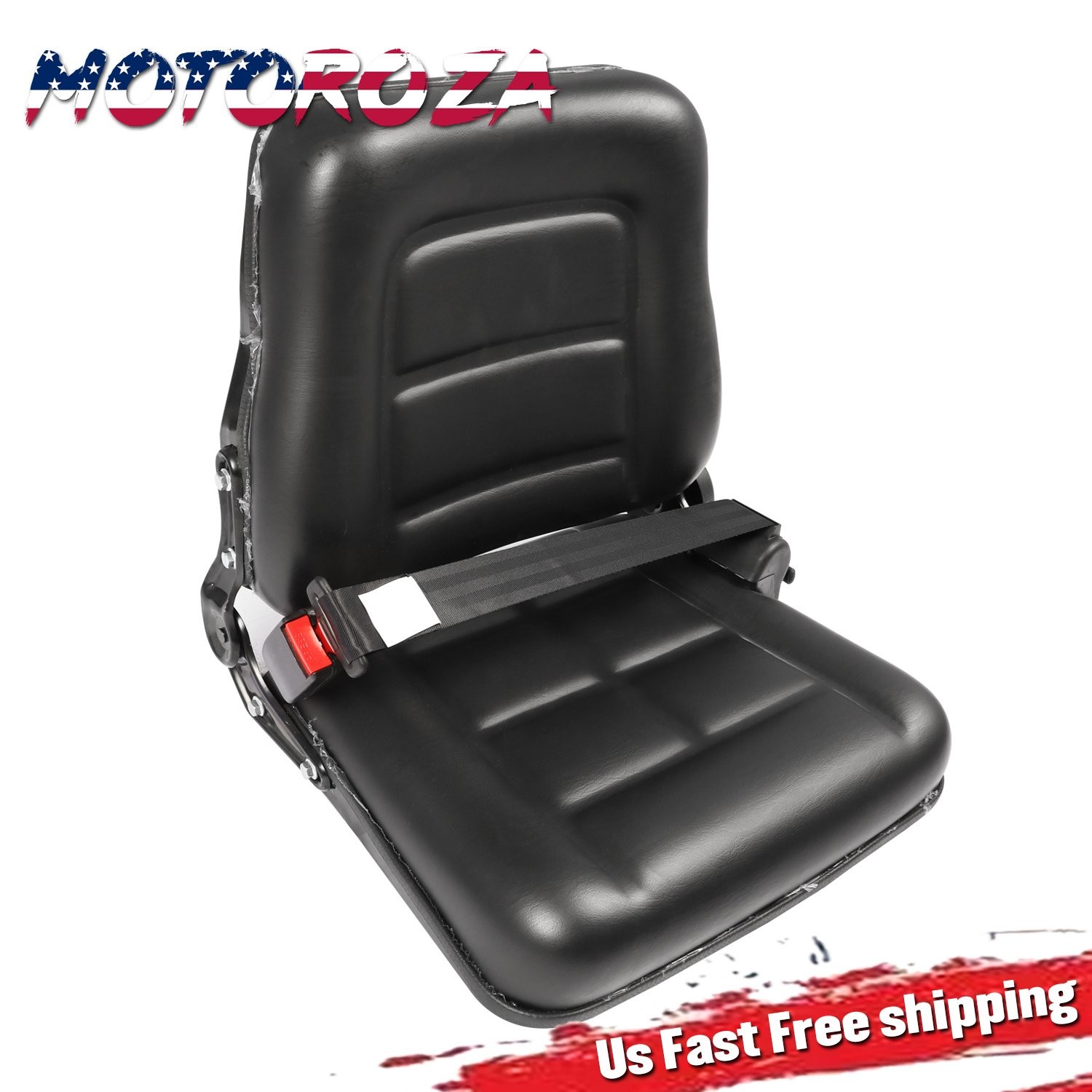 Black Driver Side Tractor Seat Forklift Seat