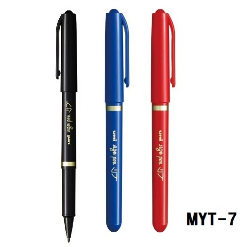 Uni-ball Sign Pen MYT7 Felt-Tip Pen Choose from 3 Colors Shipping from Japan