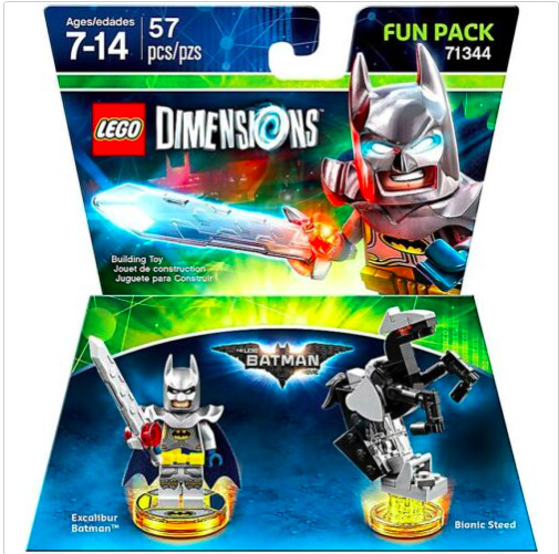 LEGO Dimensions LEGO Batman Movie Excalibur Batman Exclusive Fun Pack #71344