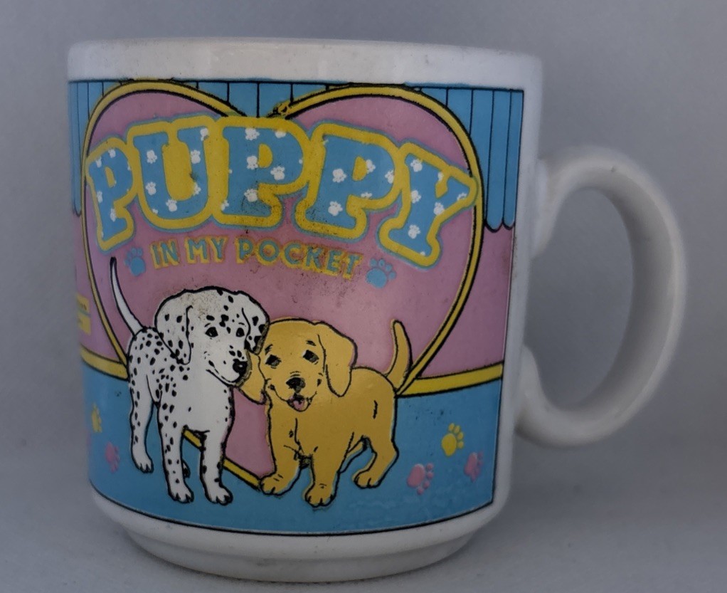 Collectable Kinnerton Puppy In My Pocket Children's Mug