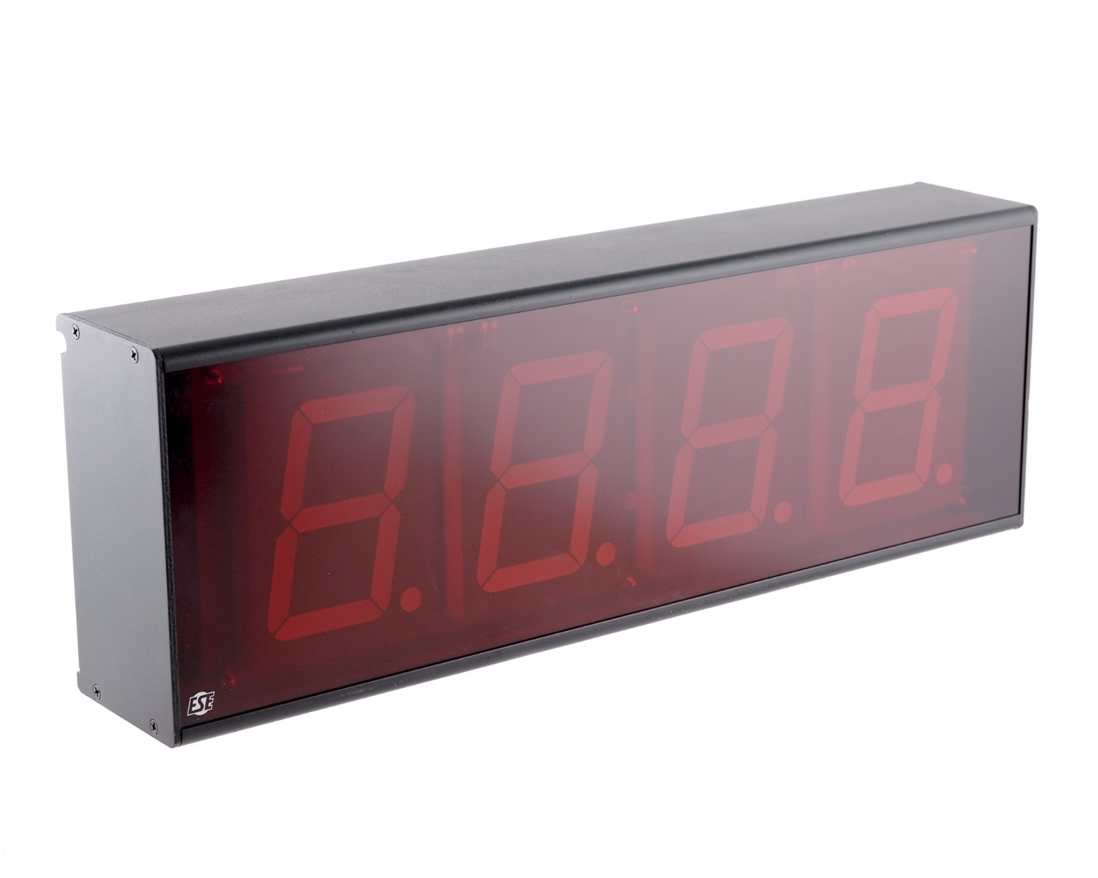 ESE Large Wall Mount Timecode Reader Display with 4-inch Digits ES-941U Amber