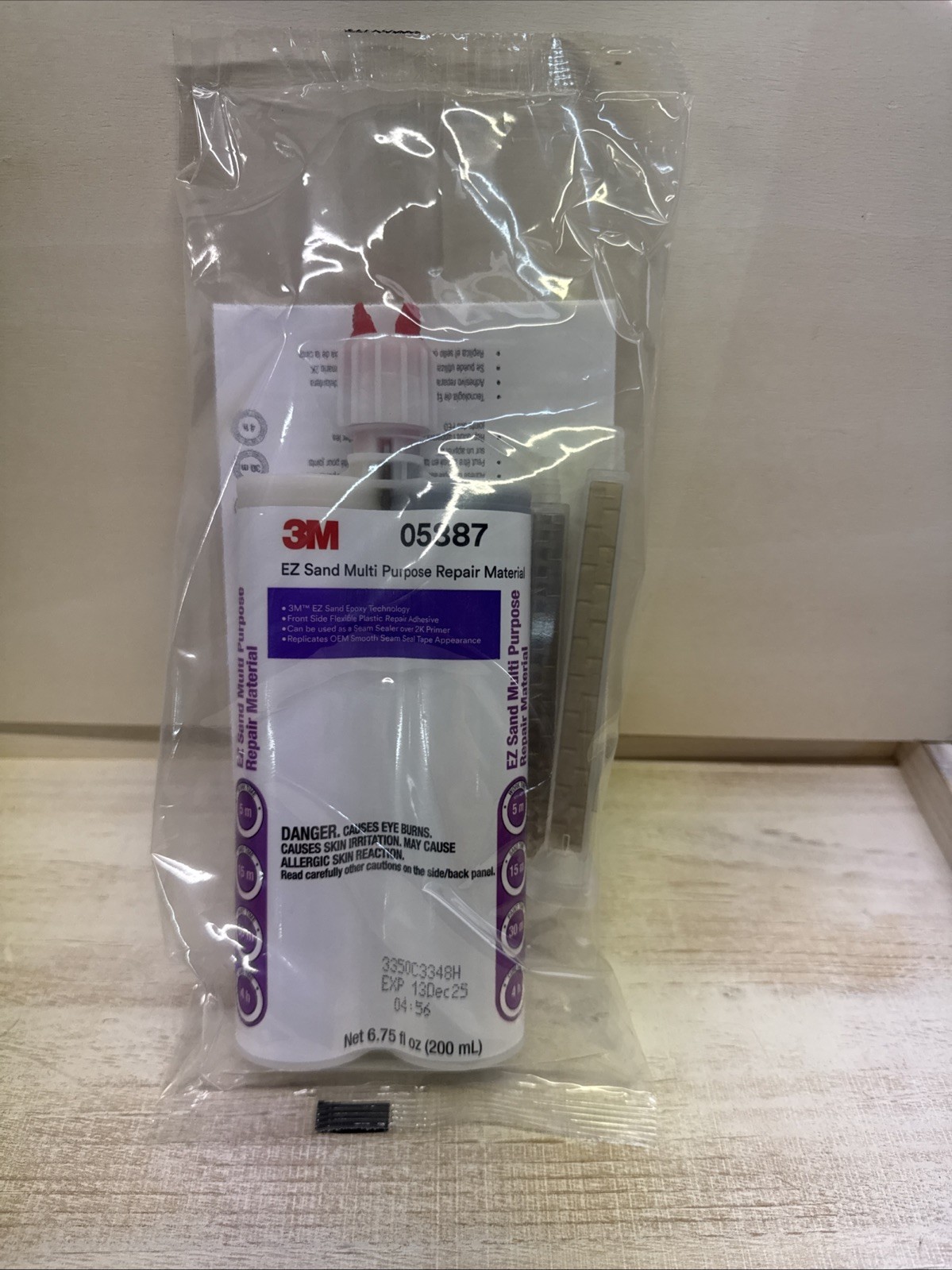 3M 5887 EZ Sand Flexible Parts Repair, 200 mL 05887  Brand New Sealed Dec 2025