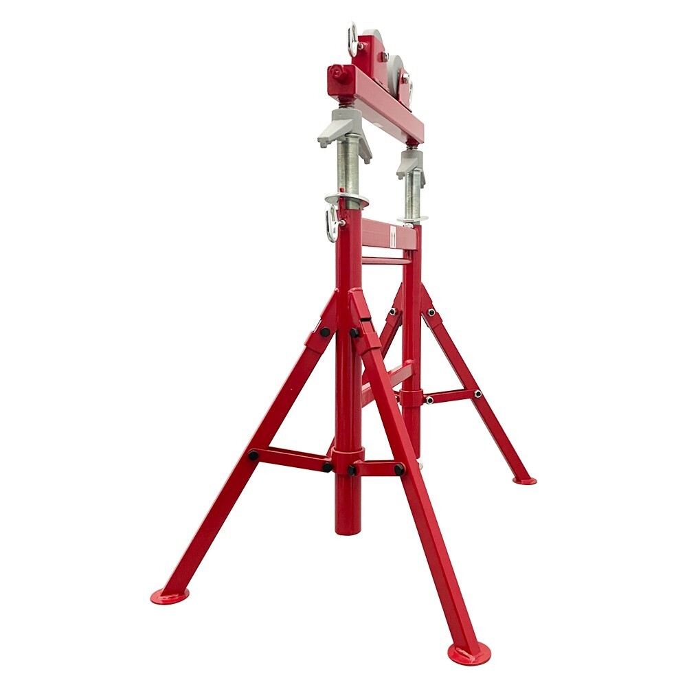 Tube Pipe Roller Support Clamp Welding Positioner Height Adjustable 29"-43"
