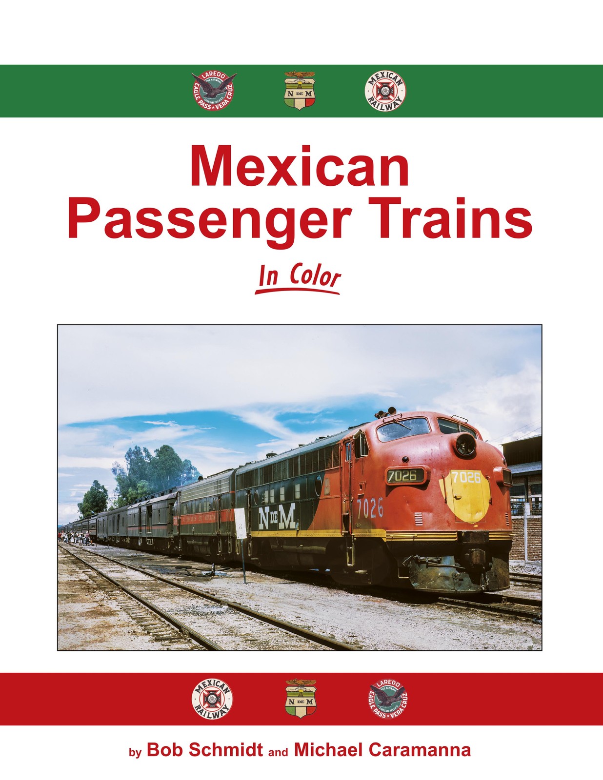 Morning Sun Books 1790 Mexican Passenger Trains In Color Hardcover Book