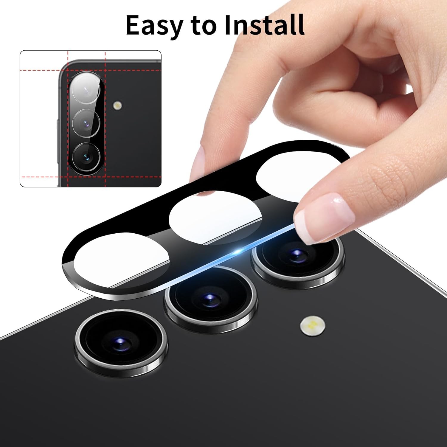 for Samsung  Galaxy S26/S26+/S26 Ultra 9H Tempered Glass Camera Lens Protector