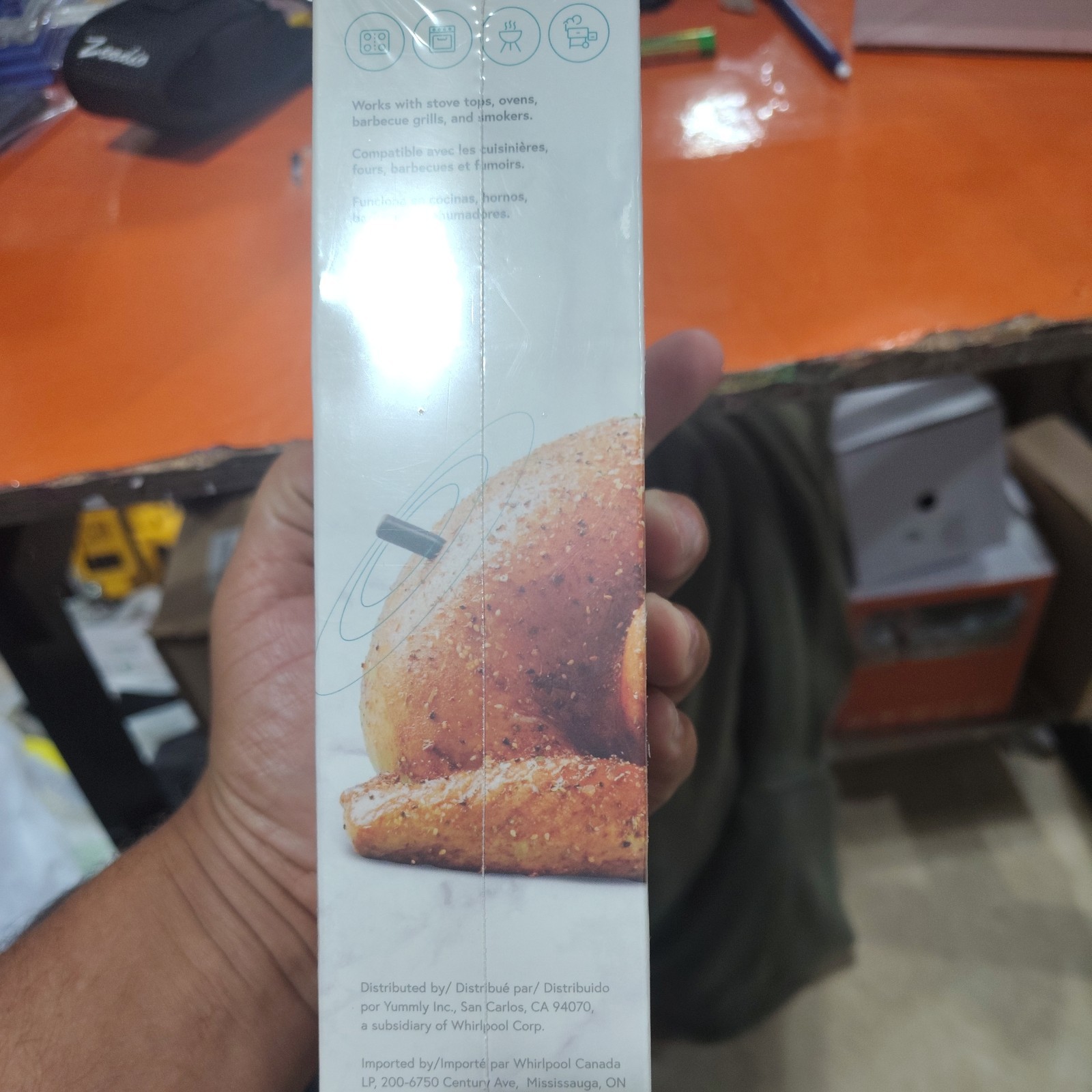 Yummly Smart Meat Thermometer Bluetooth Connectivity smoker