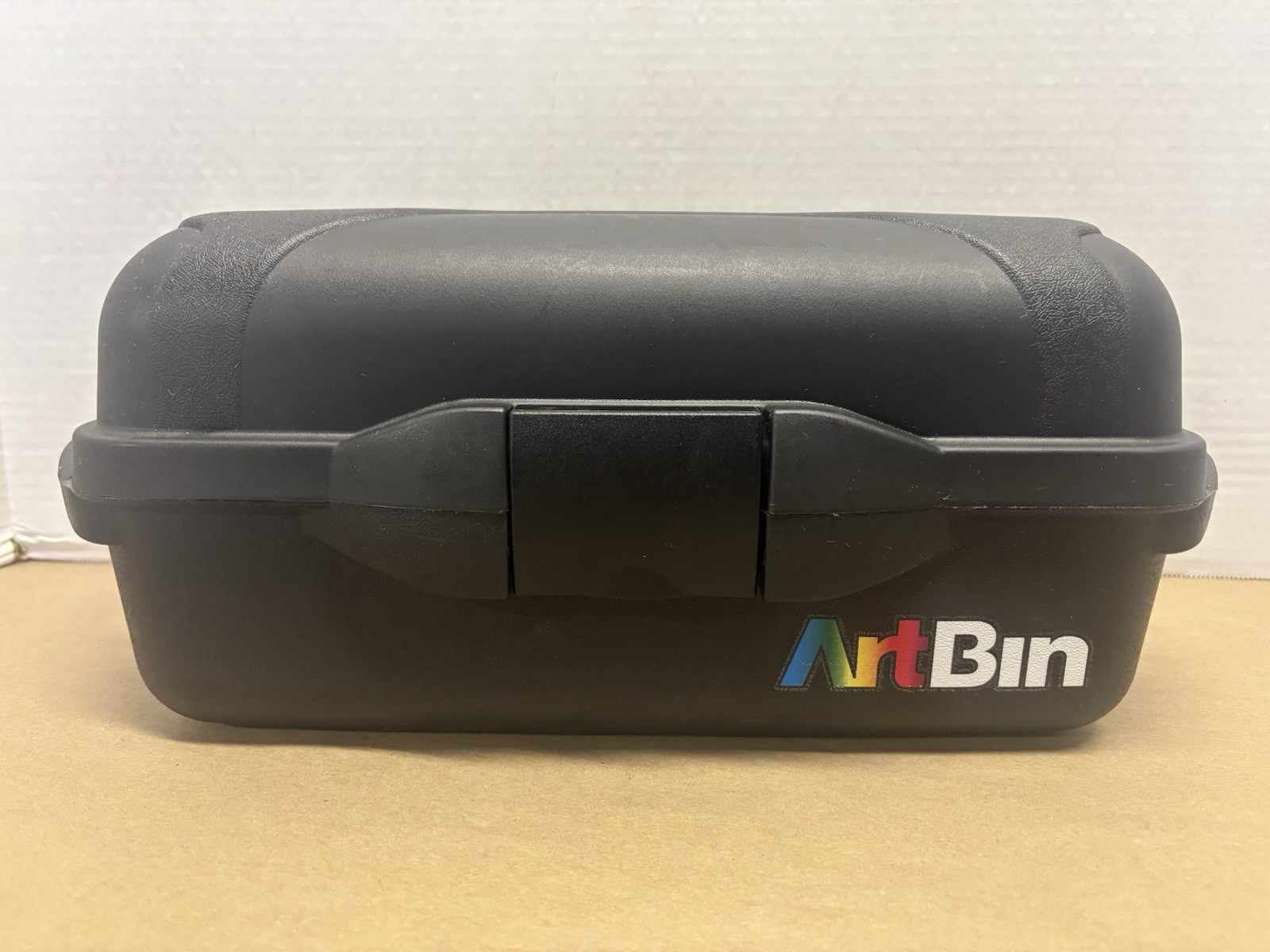 Vintage  1990s Art Bin Storage Box - Black - Flambeau Products MADE IN USA