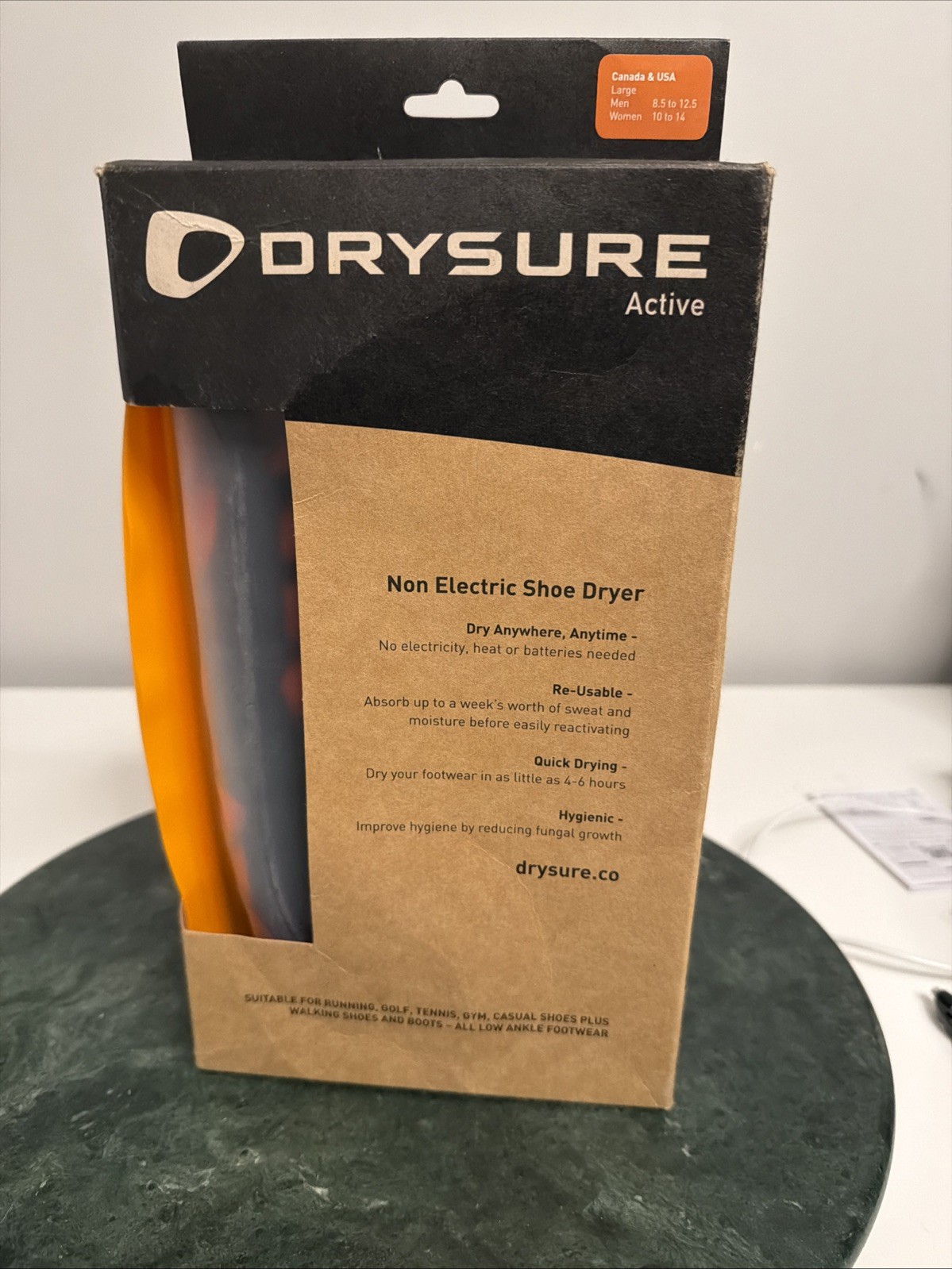 Drysure Extreme Boot Dryers - Black And Orange