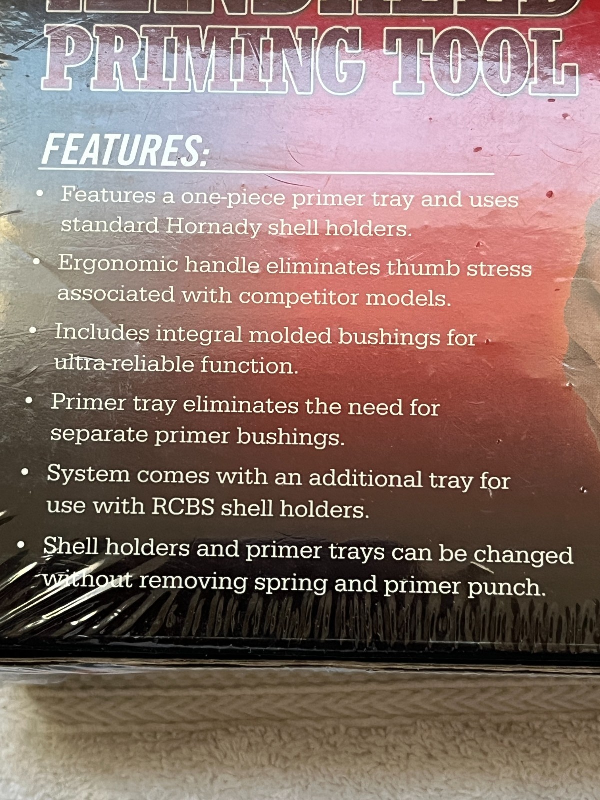 ~SEALED NEW IN BOX~Hornady Hand Held Priming Tool~