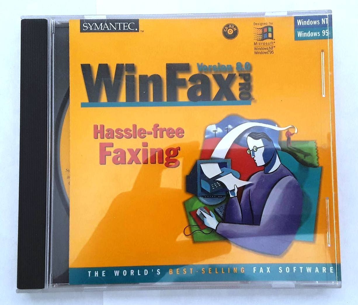 Symantec WinFax Pro Version 8.0 Full Version w/ License
