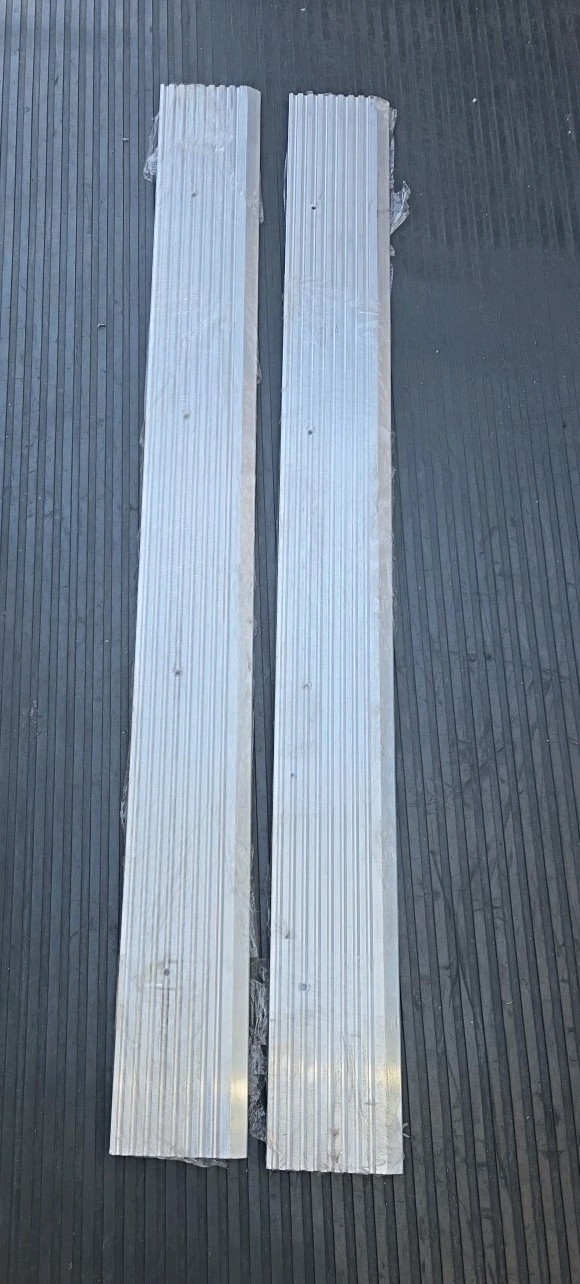 ASSA ABLOY 229 SERIES HALF SADDLE THRESHOLD 49"L×5"W×1/2"H MILL FINISH (QTY 2)