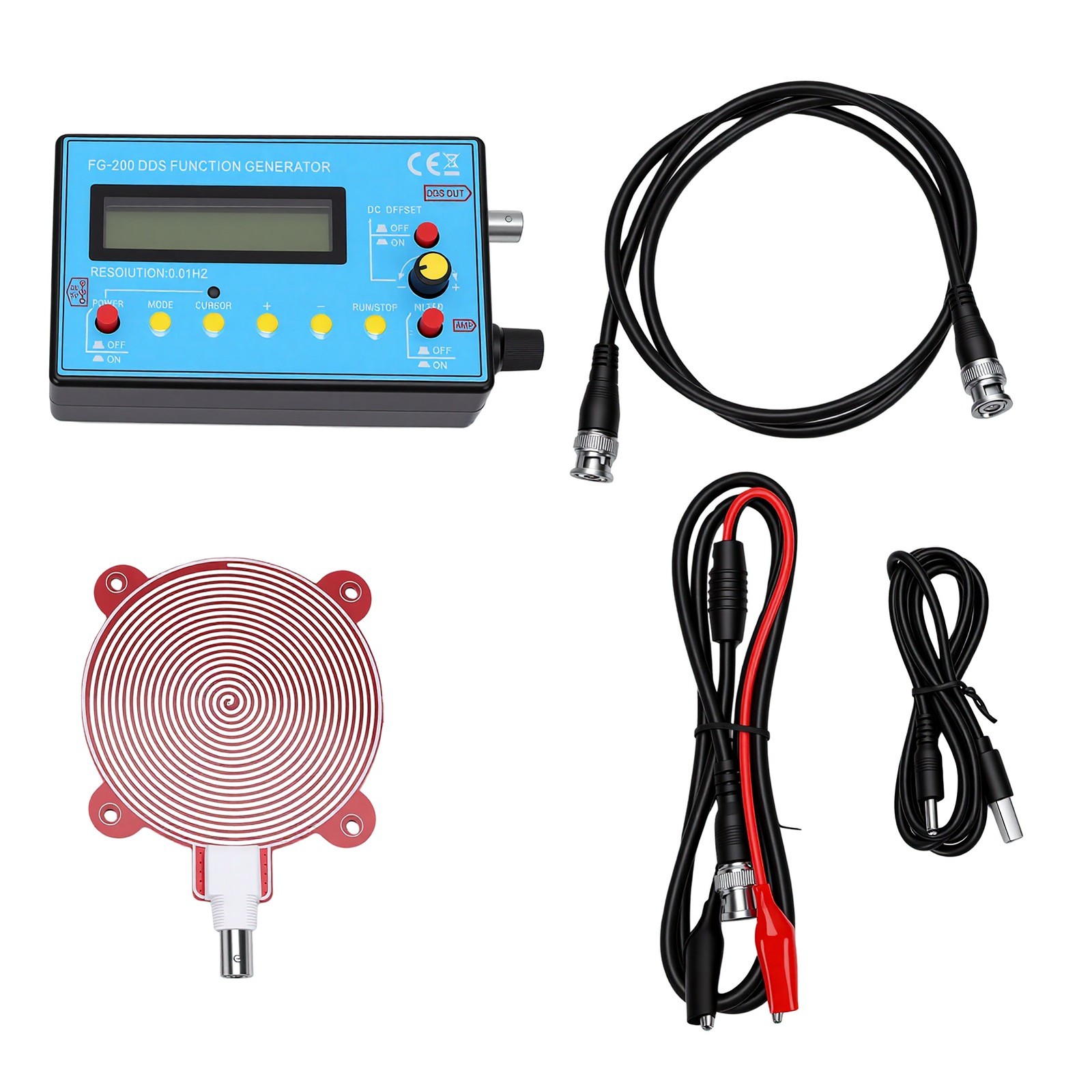 DDS Function Signal Generator Frequency Counter For Electronic Circuit Testi DSO