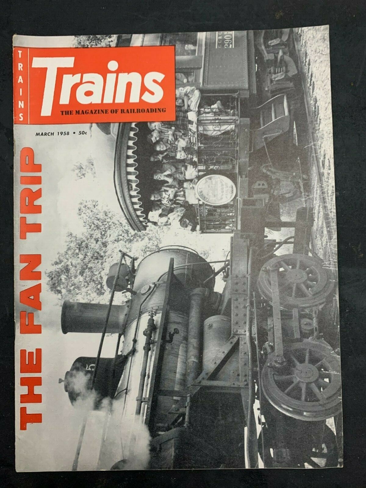 Trains Magazine March 1958 The Fan Trip