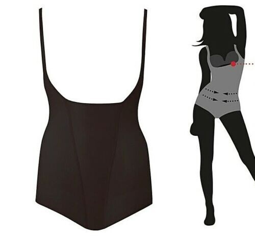Brand New with tag Debenhams WYOB Black SHAPER CONTROL Bodysuit PLUS Size 24