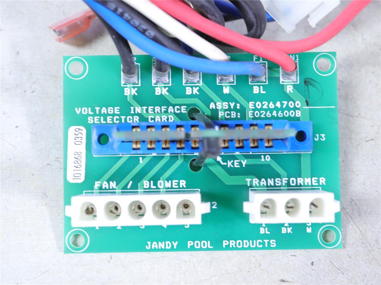 JANDY E0264700 D E0264600B Pool Power Distribution Control Circuit Board
