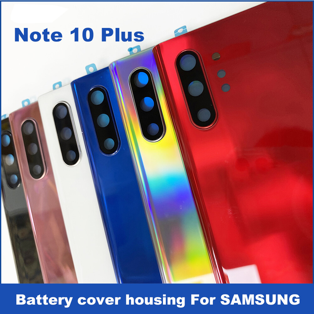 Battery Back Cover Glass With Lens For Samsung Galaxy Note 10 Plus N975 N975F.
