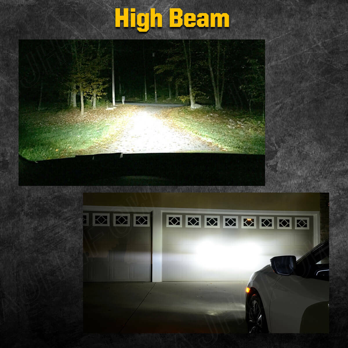 For Freightliner Cascadia 2008-2021 4x LED Headlight High Low Beam Bulbs Combo