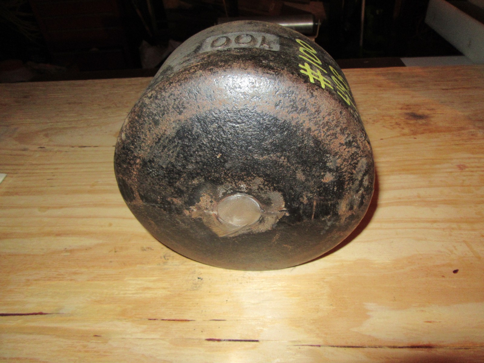 YORK Roundhead Half 100 Pound Blob Grip Number Side 2nd Generation