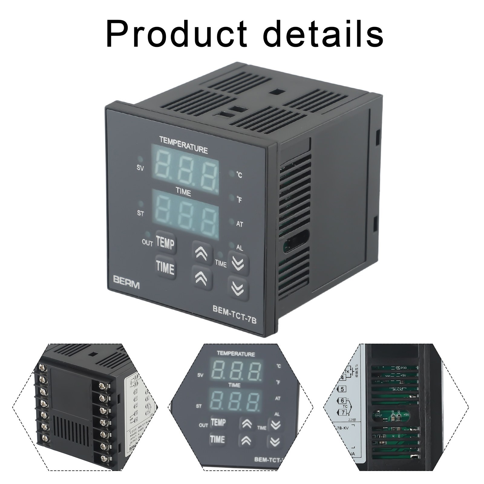 Precise Heat Press Machine Digital Thermostat Controller Enhanced Efficiency