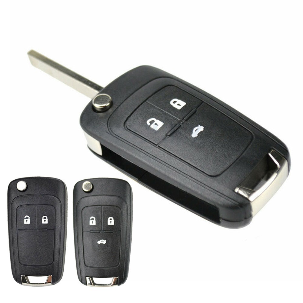 for 2 / 3 Buttons Car Remote Key Shell Case Cover For-Chevrolet