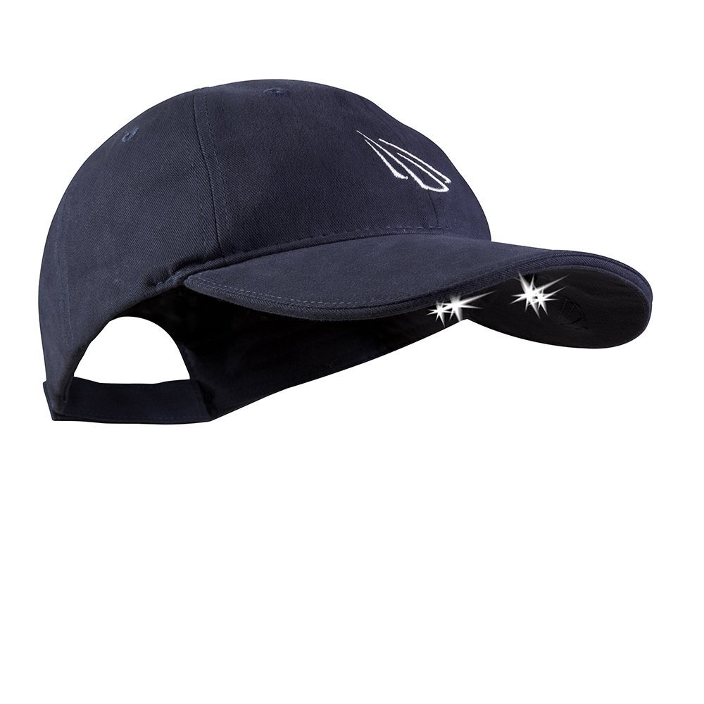 POWERCAP LED Hat 25/10 UltraBright Hands Free Lighted Battery Powered Headlam...