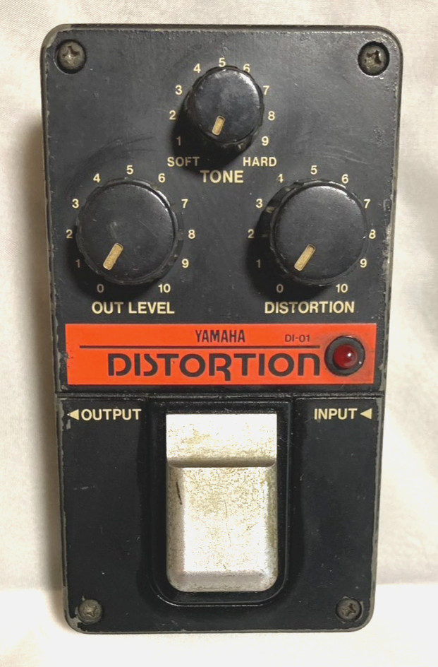 Rare Yamaha DI-01 Distortion Guitar Effects Pedal Free Shipping From Japan 80's